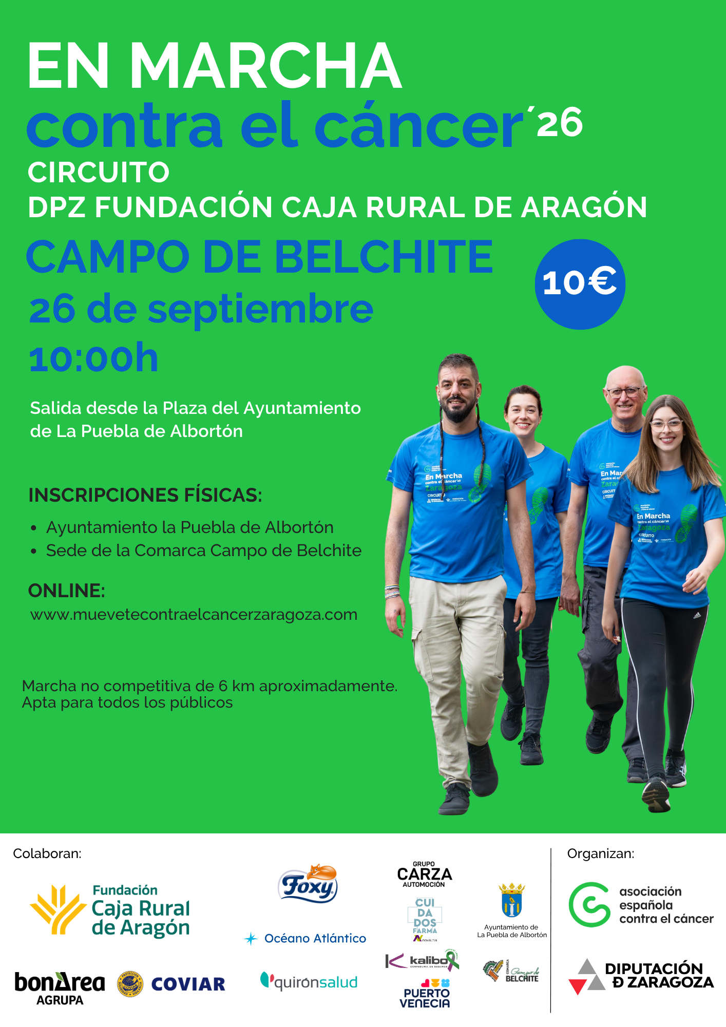En Marcha Contra el Cáncer Campo de Belchite