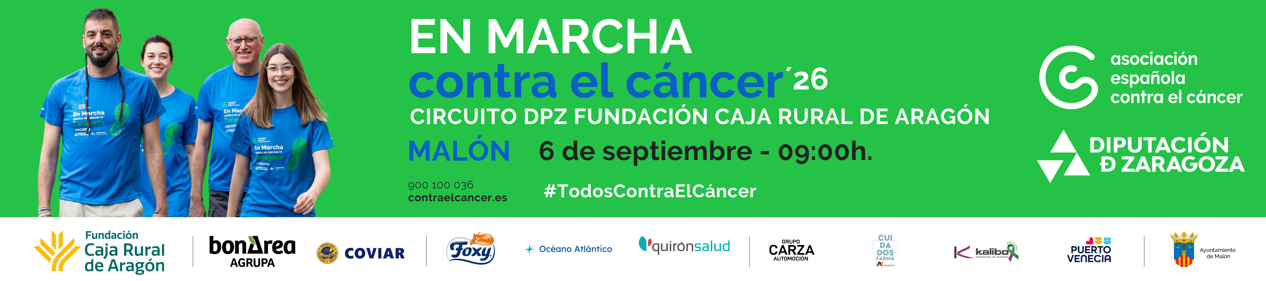 EN MARCHA CONTRA EL CÁNCER MALÓN 2026