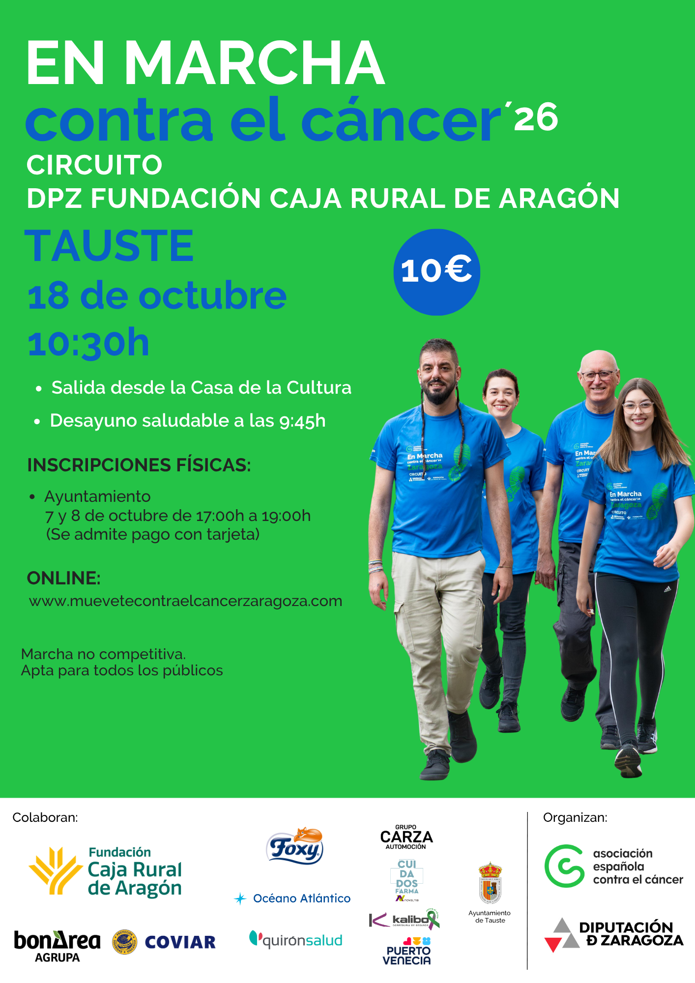 En Marcha contra el Cáncer Tauste