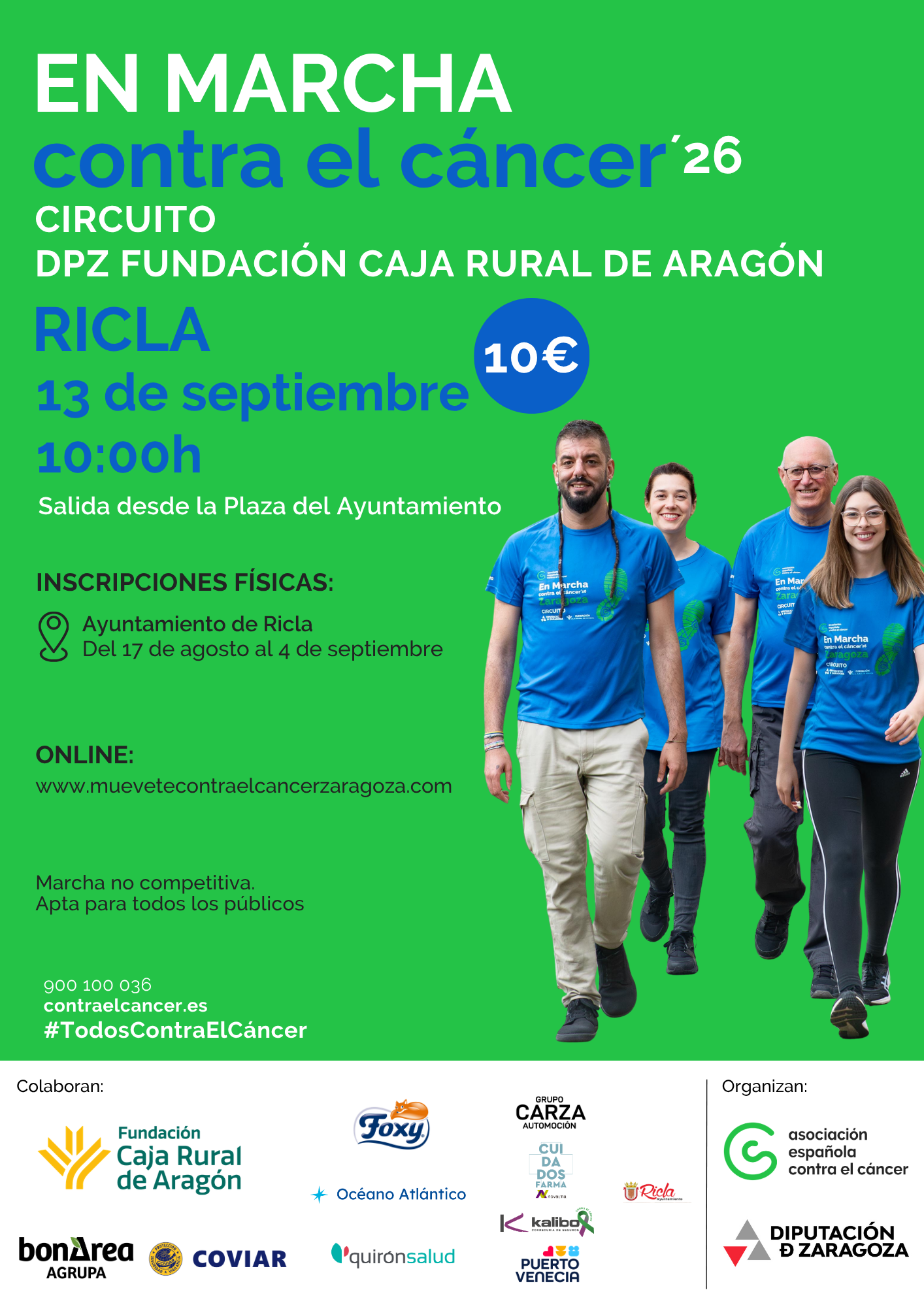 En Marcha Contra el Cáncer Ricla
