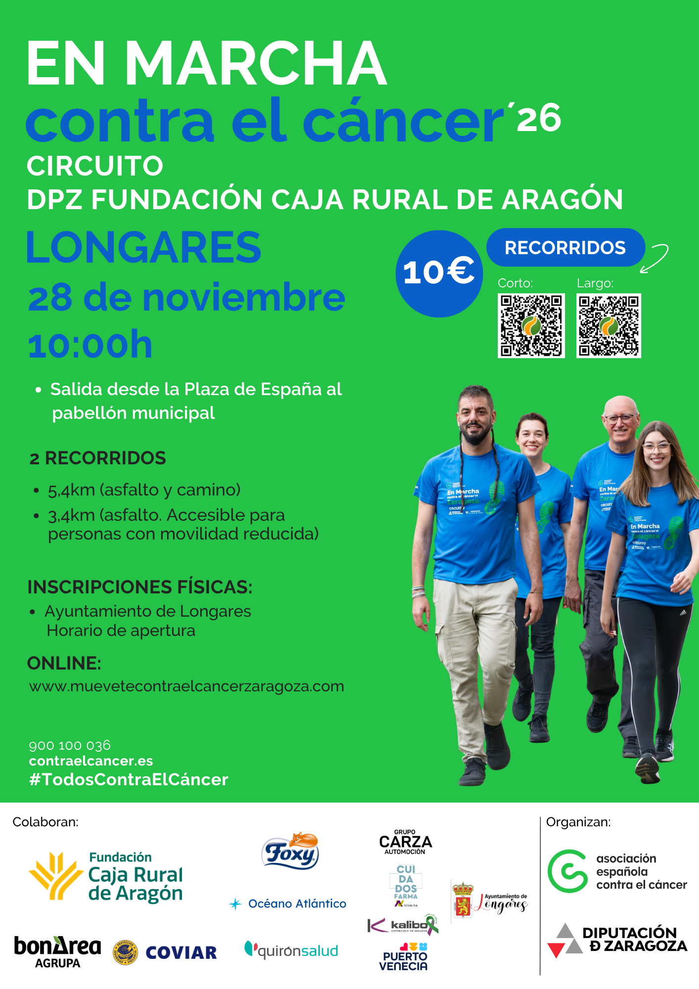 En Marcha Contra el Cáncer Longares