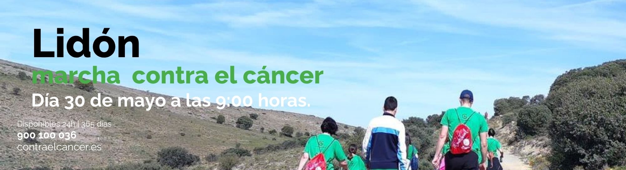 MARCHA CONTRA EL CÁNCER LIDÓN 2026