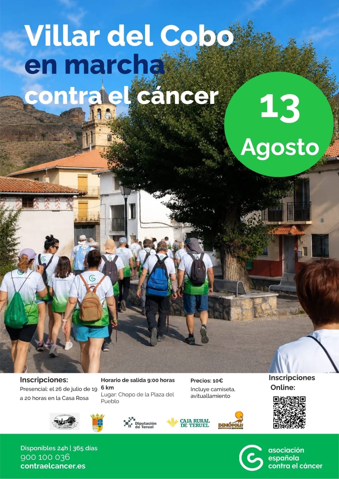 Marcha Contra el Cáncer Villar del Cobo