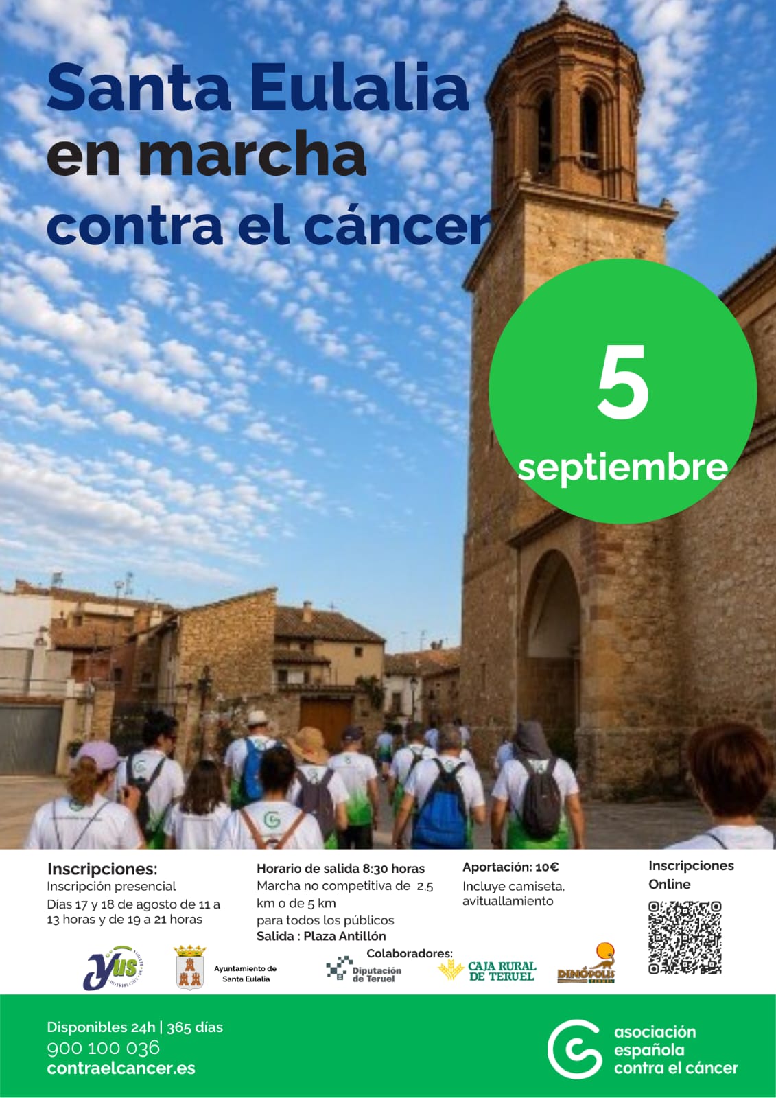 Marcha Contra el Cáncer Santa Eulalia