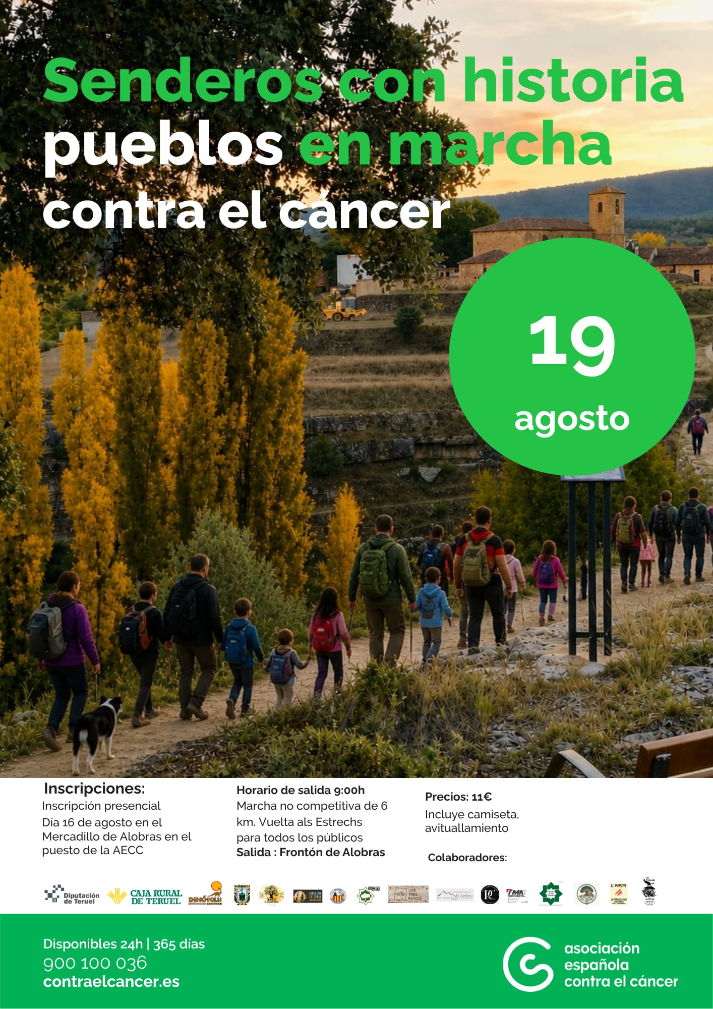 Marcha Contra el Cáncer - Alobras