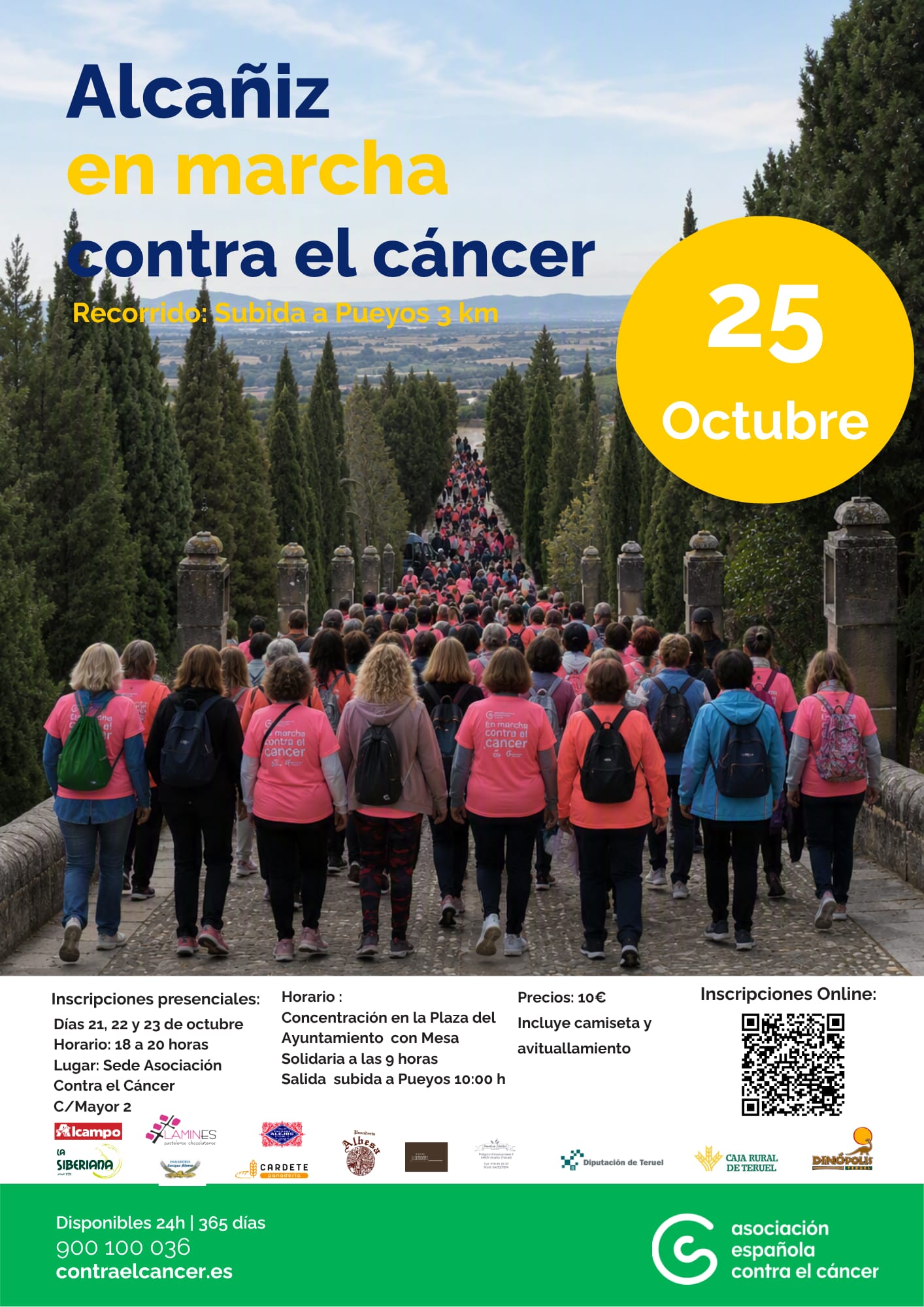Alcañiz en Marcha contra el Cáncer