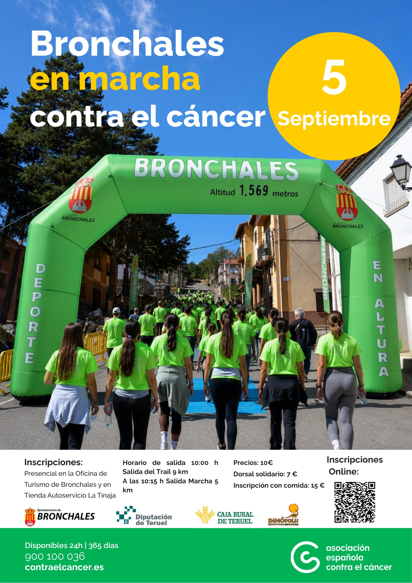 Marcha - Trail Contra el Cáncer Bronchales