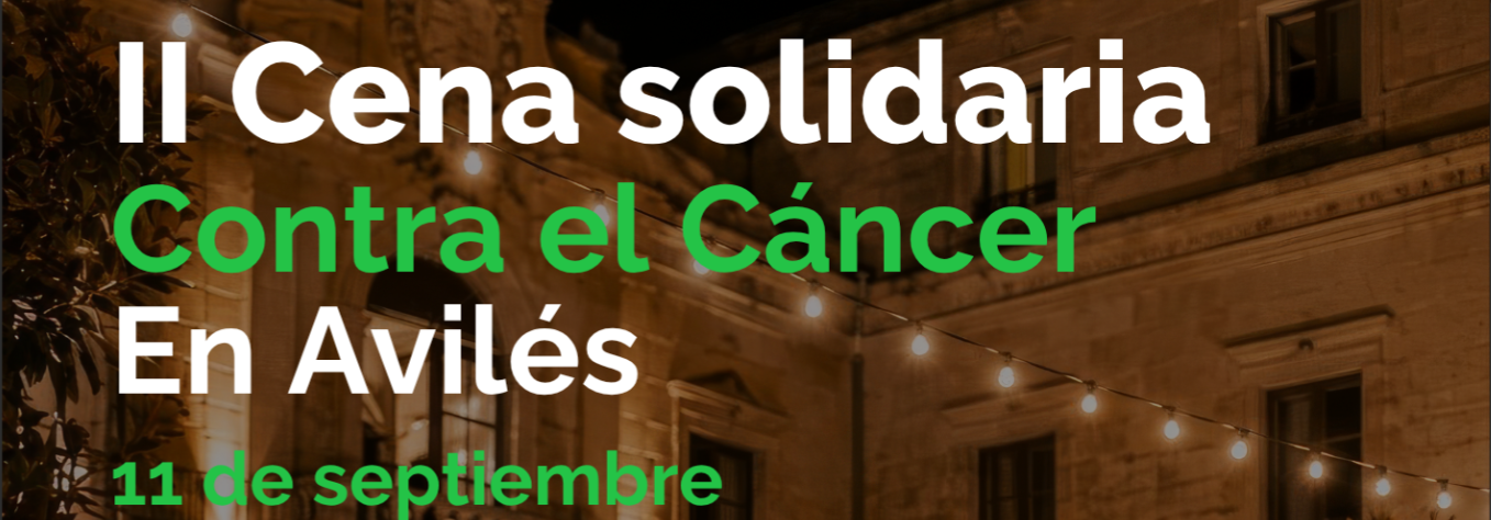 II Cena solidaria contra el cáncer Avilés