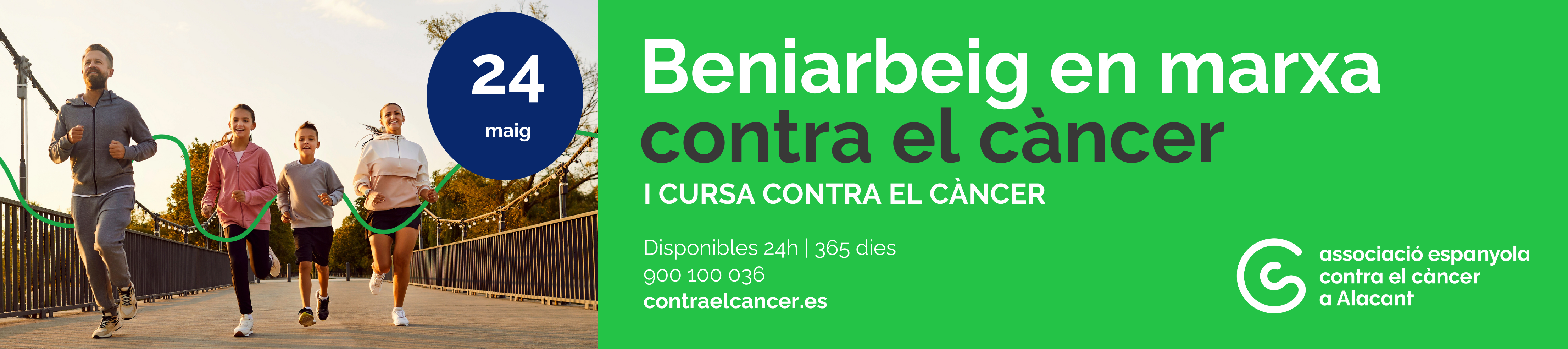 Beniarbeig en marxa contra el càncer