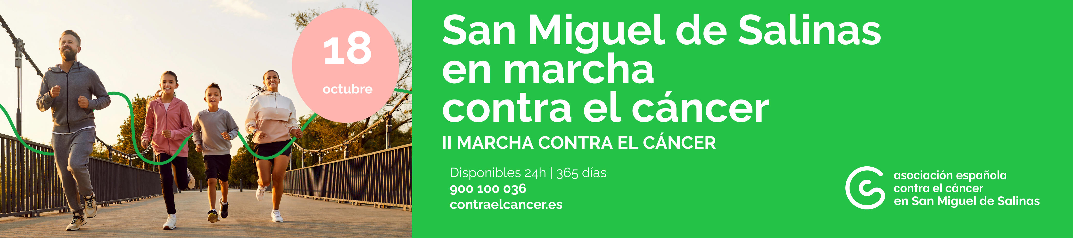 San Miguel de Salinas En Marcha Contra el Cáncer 2026