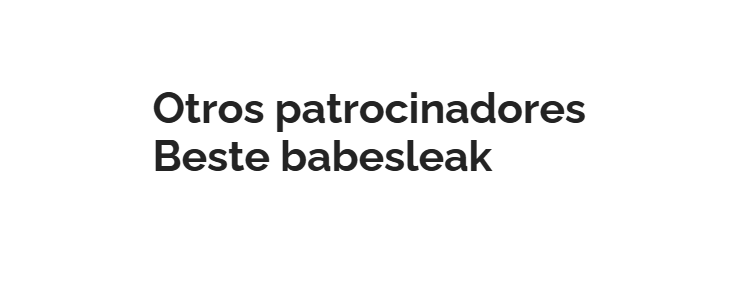 sponsor