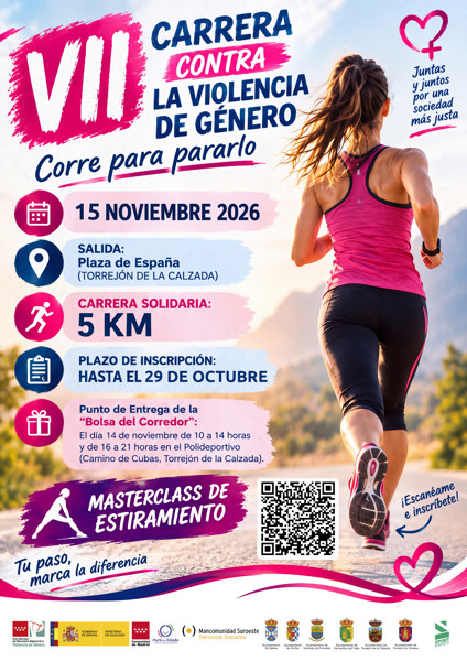 VII Carrera contra la violencia de género Corre Para Pararlo Torrejón de la Calzada
