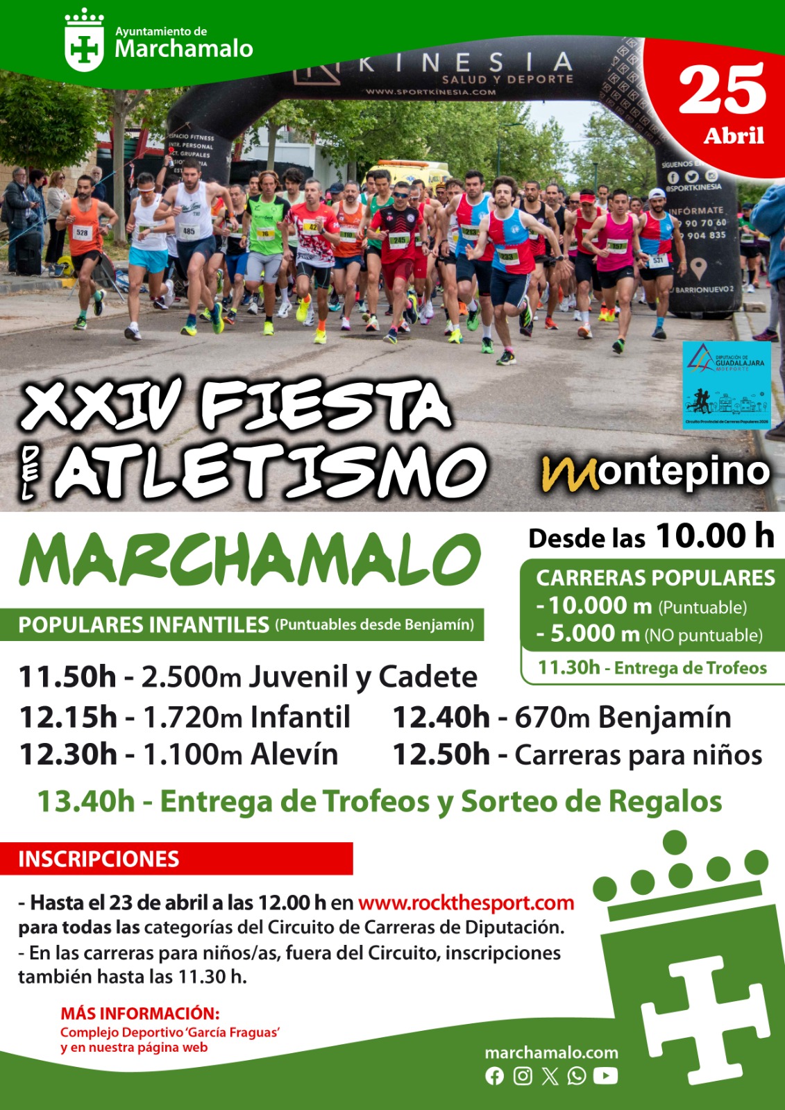 XXIV Fiesta del Atletismo - Marchamalo 2026