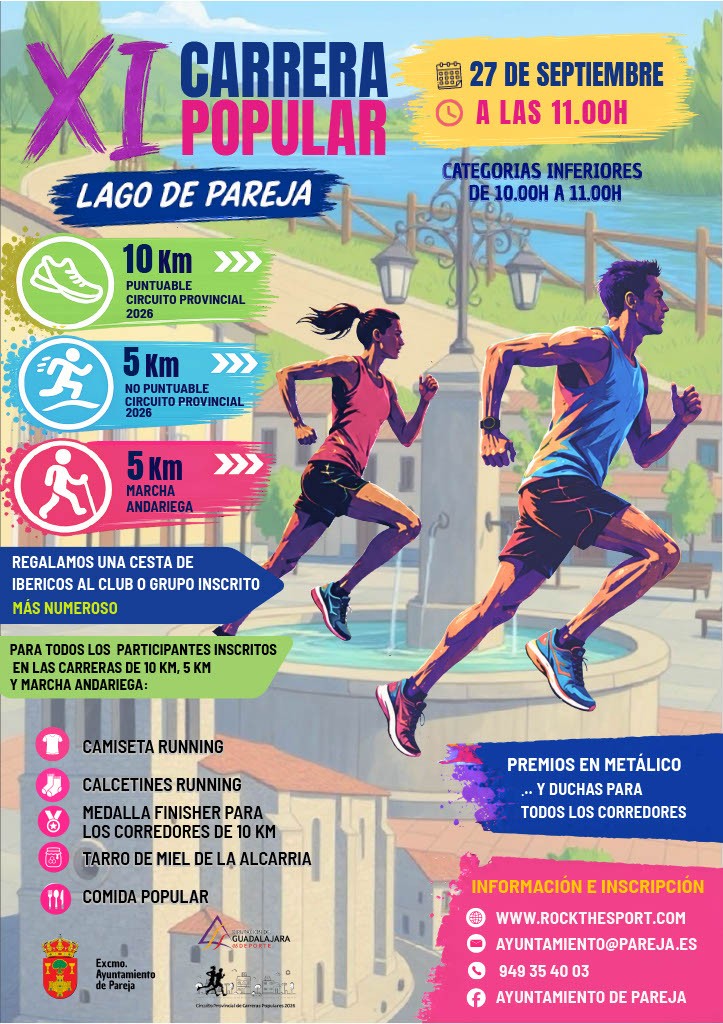Carrera Popular Lago de Pareja