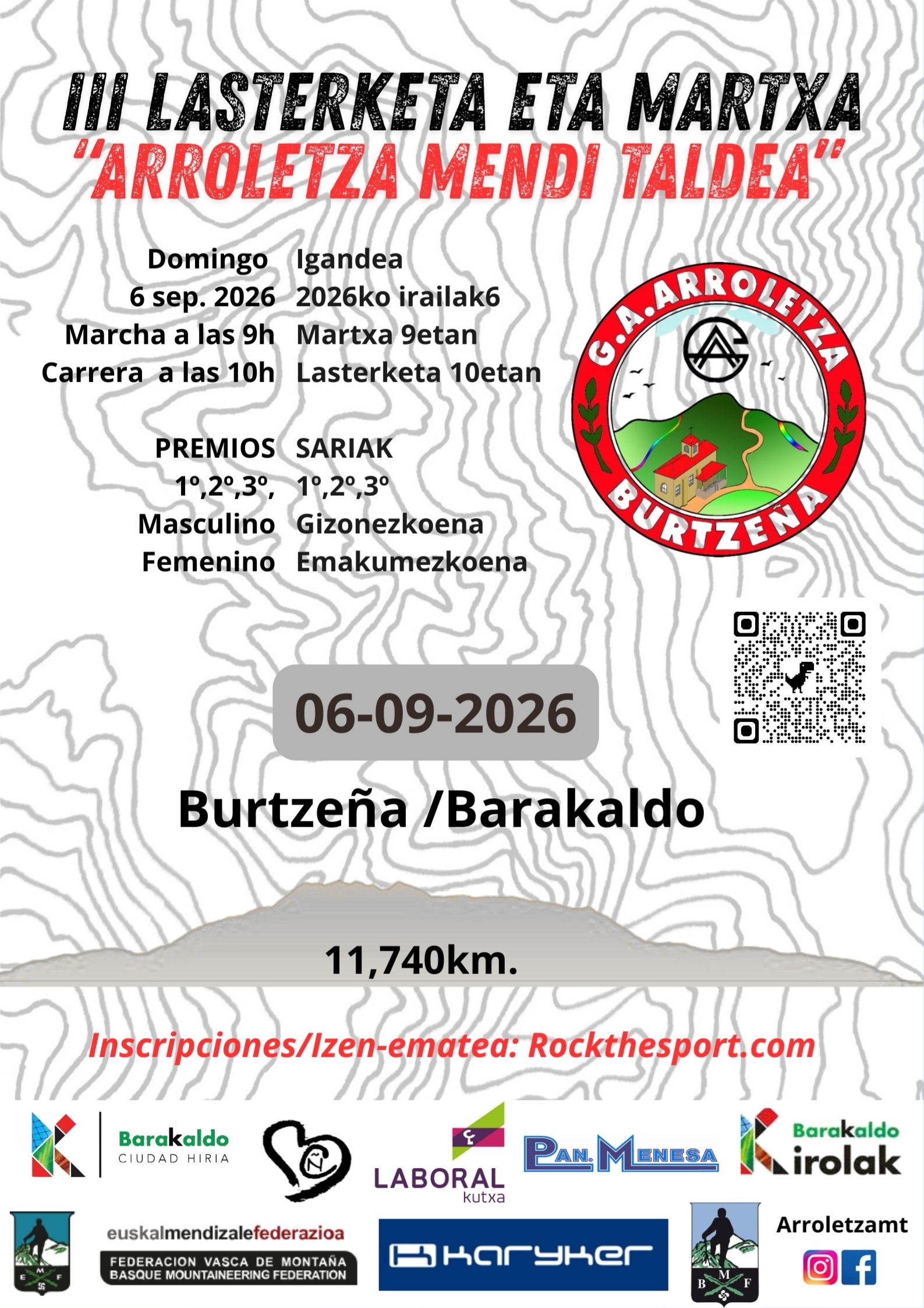 3ª Carrera de Montaña Arroletza Mendi Taldea