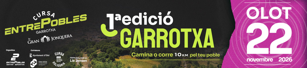Cursa Entrepobles La Garrotxa 2026