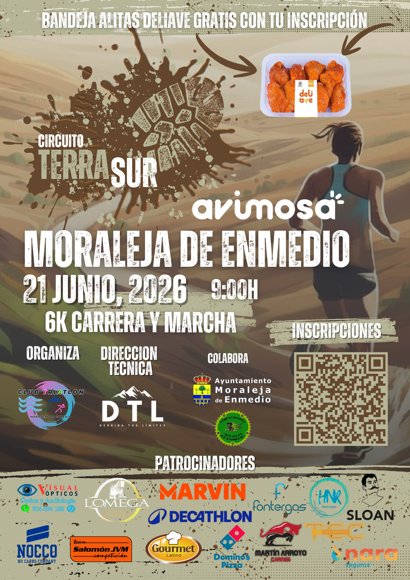 Circuito TerraSur 2026 en Moraleja de Enmedio: Inscripciones y Detalles de la Segunda Parada