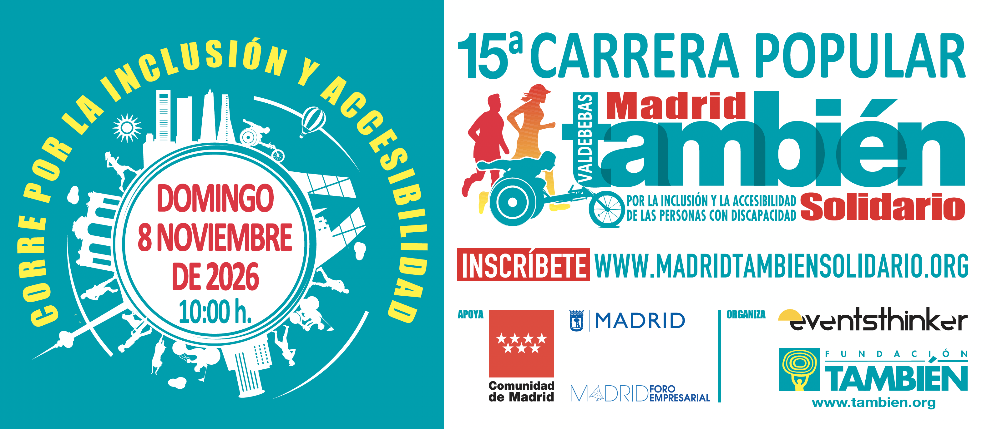 15ª CARRERA POPULAR MADRID TAMBIÉN SOLIDARIO