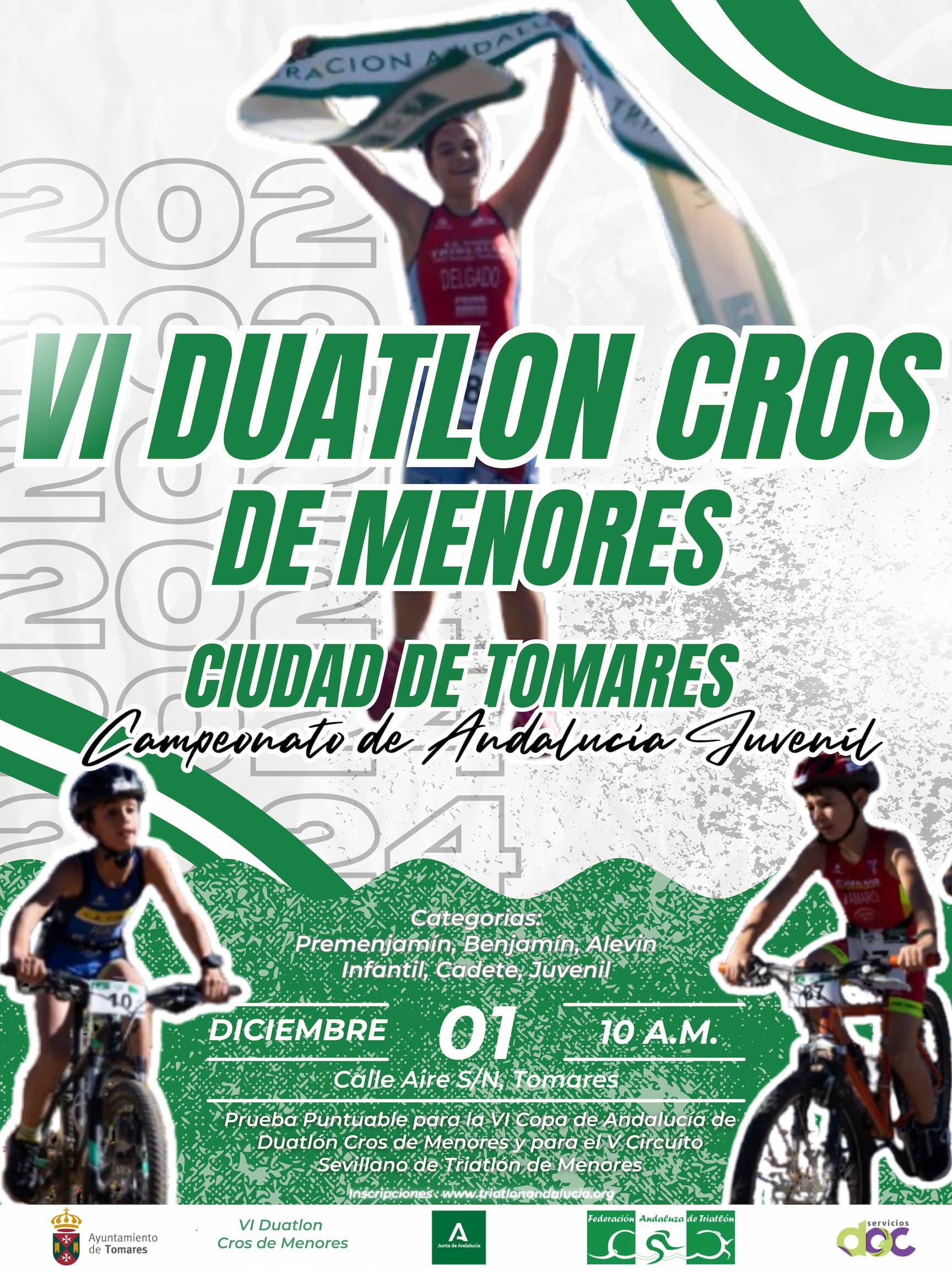 VI DUATLÓN CROS DE MENORES “CIUDAD DE TOMARES”