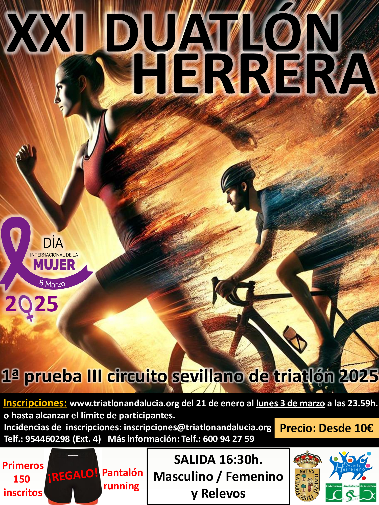 XXI DUATLÓN VILLA DE HERRERA