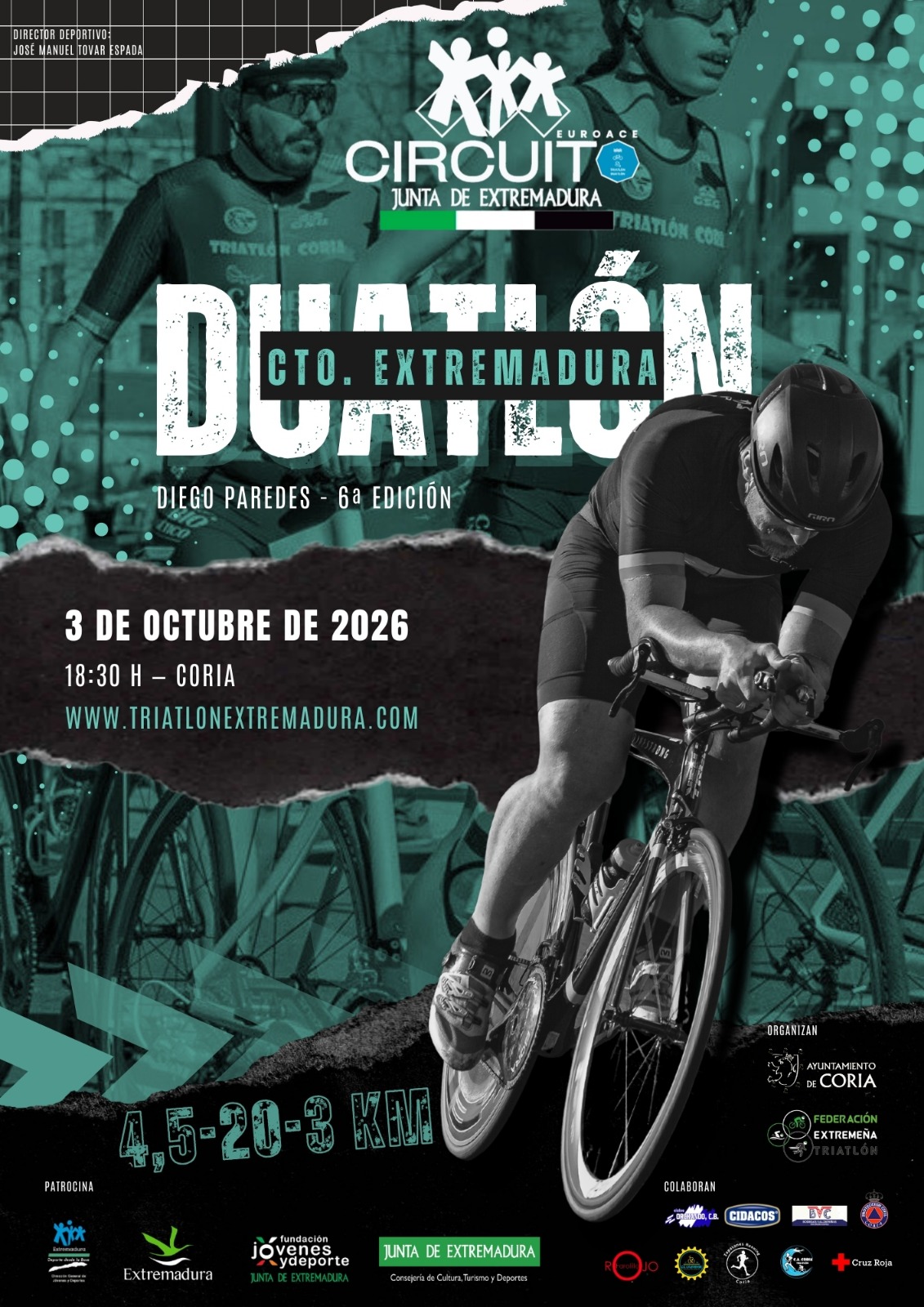 Duatlón Sprint Diego Paredes - Coria