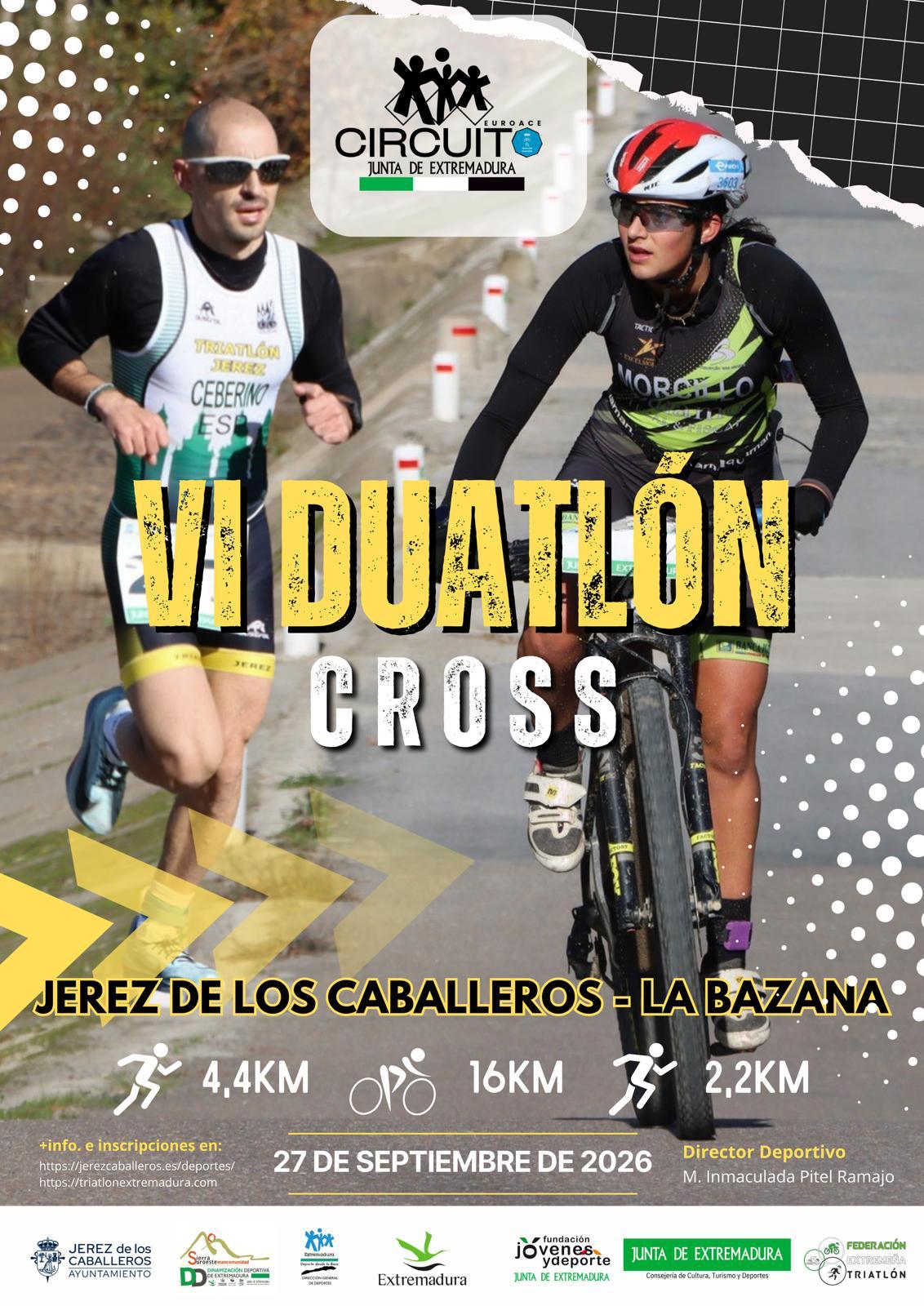 Duatlón Cros Jerez de los Caballeros - La Bazana