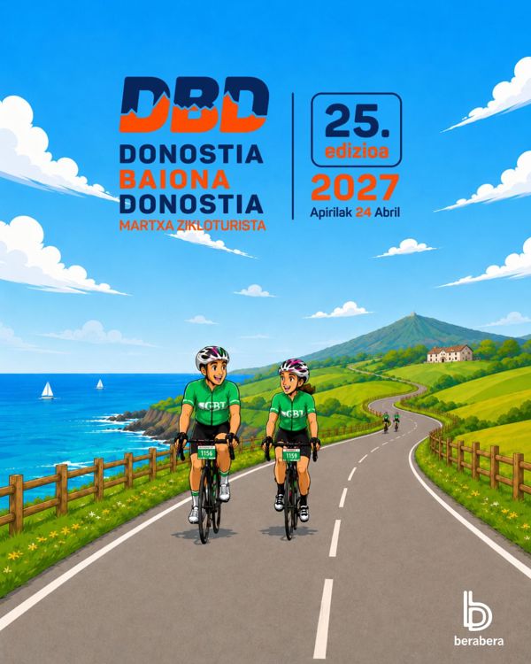 DONOSTIA BAIONA DONOSTIA MARTXA ZIKLOTURISTA 2027