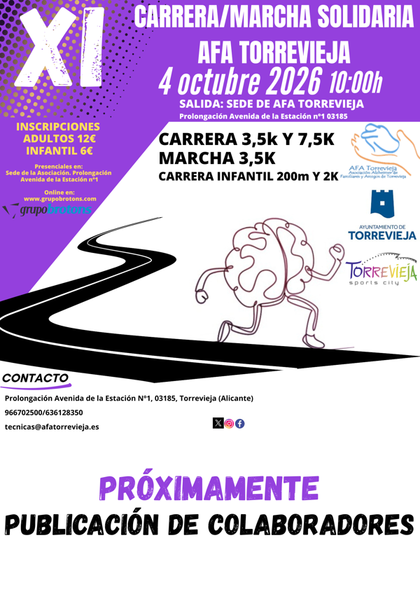 Carrera/Marcha Solidaria AFA Torrevieja