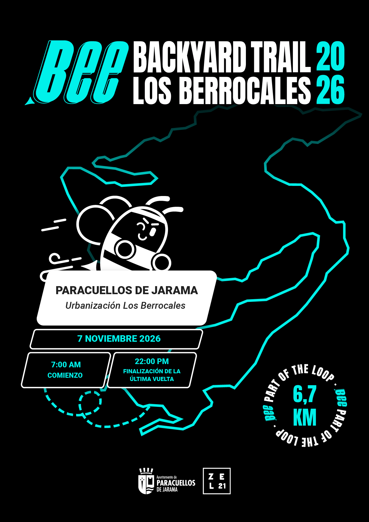 Bee Backyard Trail Los Berrocales