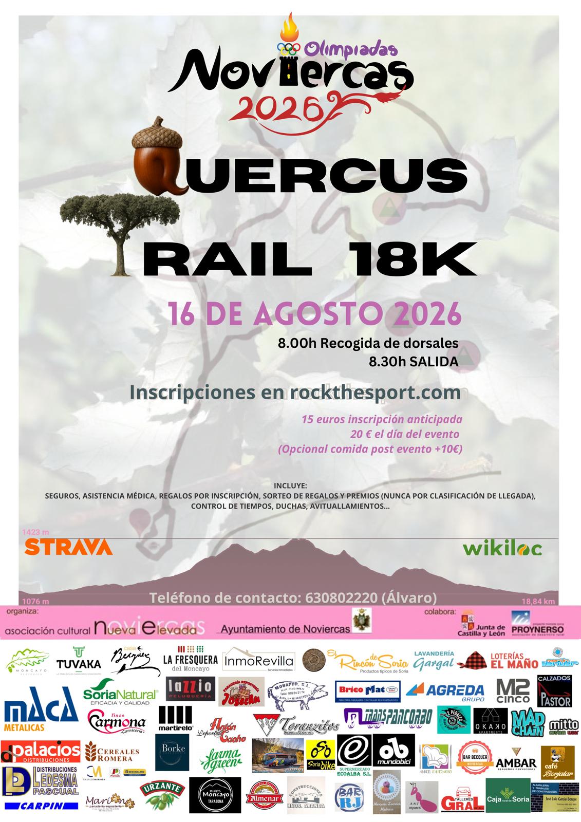 QUERCUS TRAIL 18K 2026