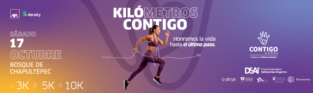 KILOMETROS CONTIGO: HONRAMOS LA VIDA HASTA EL ÚLTIMO PASO