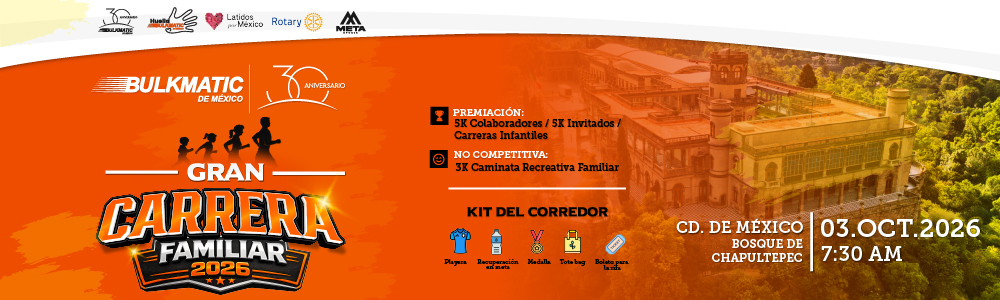 CARRERA BULKMATIC DE MEXICO-CDMX