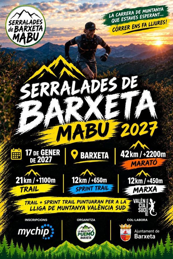 Serralades de Barxeta -  Mabu 2027, LMVS. 26/27