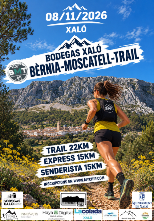 BODEGAS XALÓ‐ BÈRNIA MOSCATEL, 9e. Circuit Trail Marina 26/27
