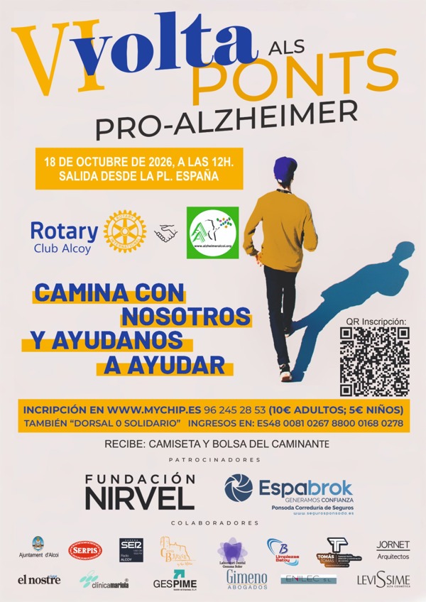 VI VOLTA ALS PONTS PRO ALZHEIMER, ALCOY