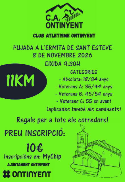 Pujada Ermita Sant Esteve
