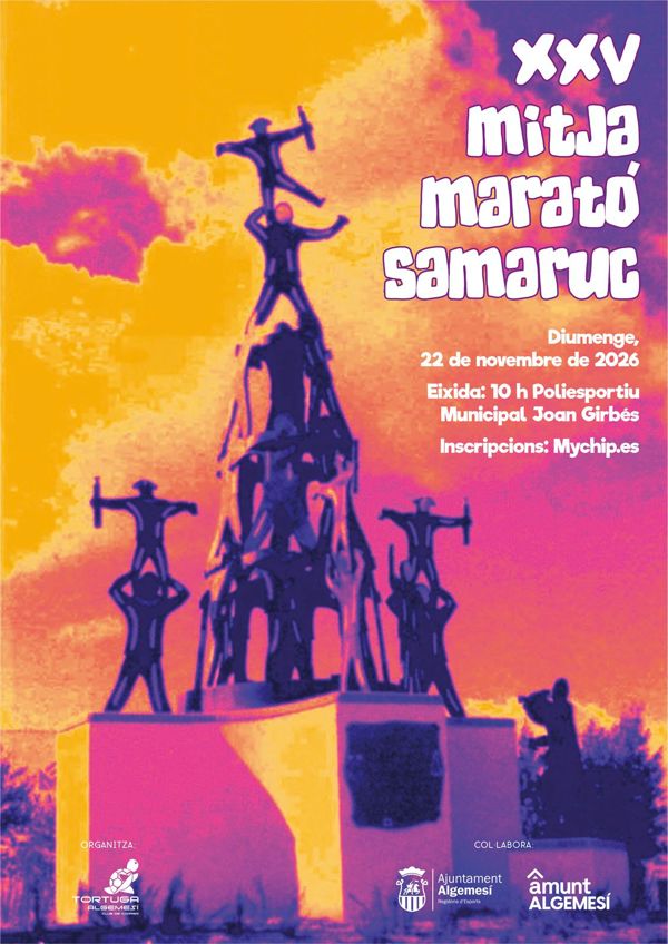 XXV MITJA MARATÓ SAMARUC, 2026, Algemesí
