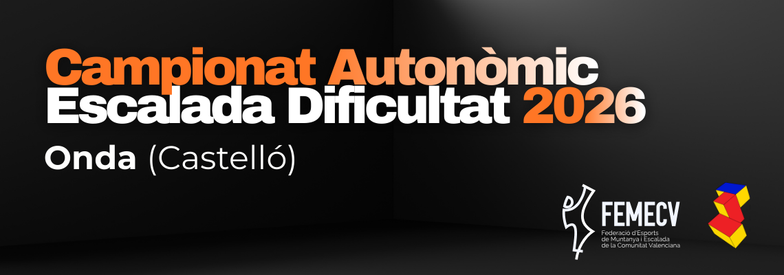 Campeonato Autonómico de Escalada de dificultad, Femecv 26, Onda