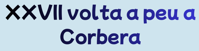 XXVII Volta a peu a Corbera
