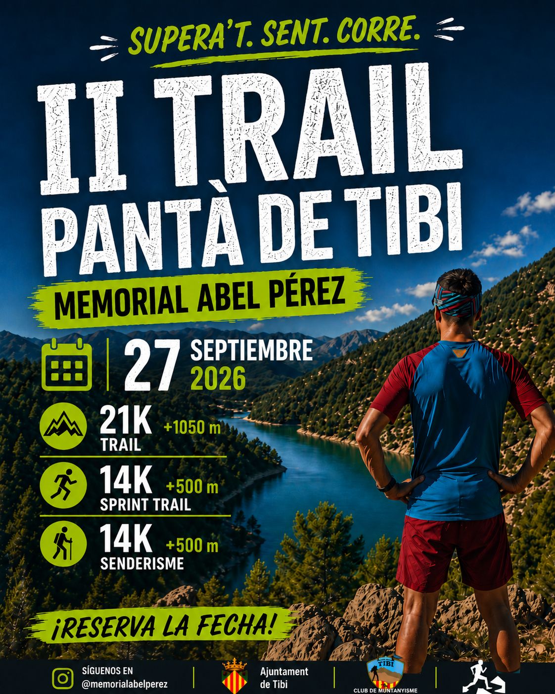 II trail al Pantà de Tibi, Memoria de Abel Pérez