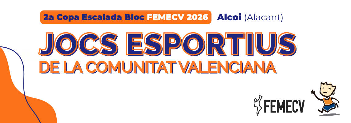 2ª Copa de Escalada Jocs Esportius FEMECV 2026
