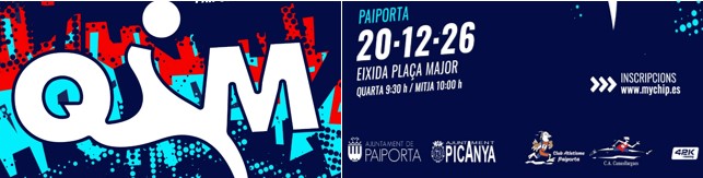 QUARTA I MITJA MARATÓ, PAIPORTA - PICANYA, 2026