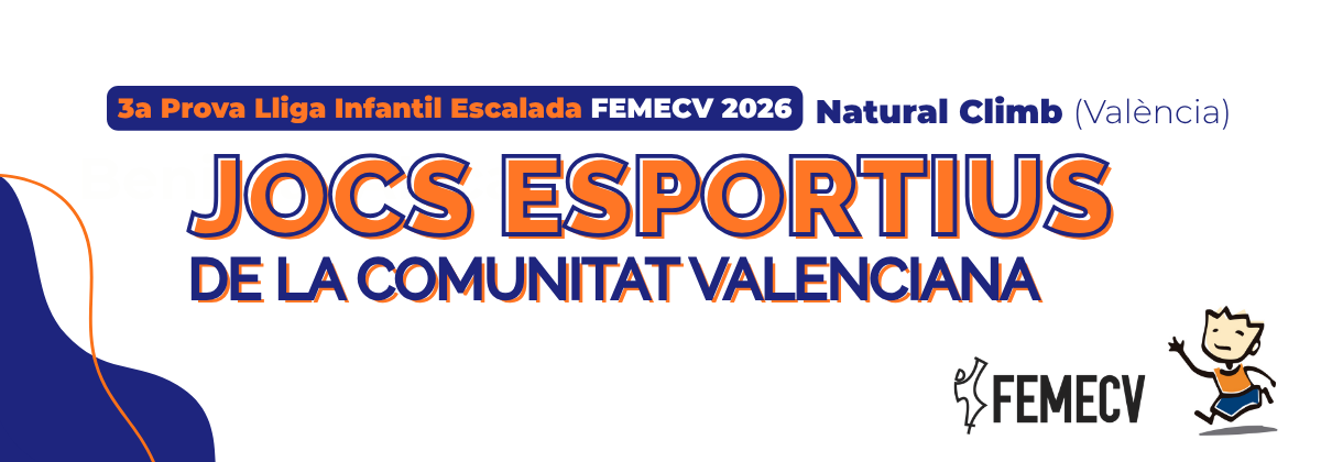 3ª Prueba de Liga Infantil de Escalada - Jocs Esportius FEMECV 2026, València