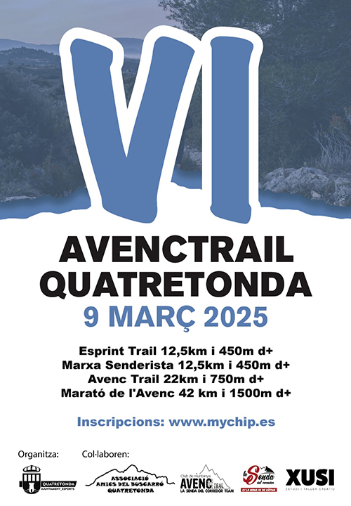 VI Avenc Trail Quatretonda.