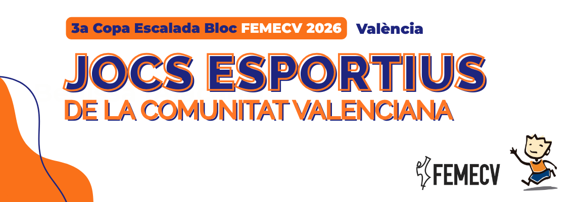 3ª Prueba de Copa de Escalada - Jocs Esportius FEMECV 2026, Valencia, U15 - U17