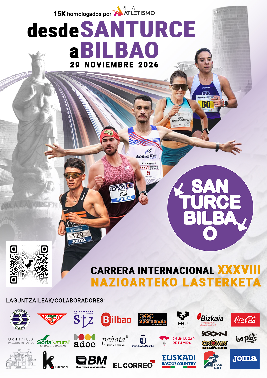 Desde Santurce a Bilbao Carrera Internacional