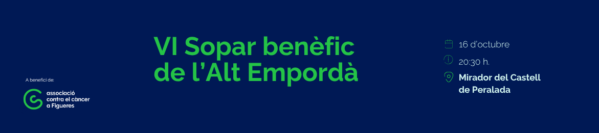 VI Sopar benèfic de l