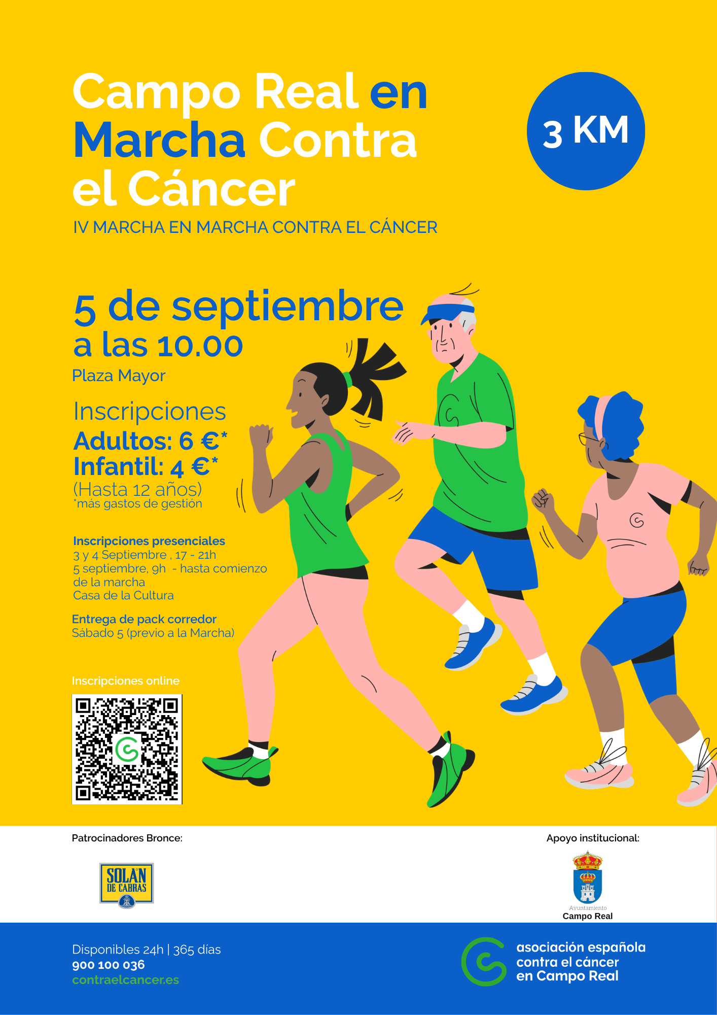 Marcha Campo Real contra el Cáncer