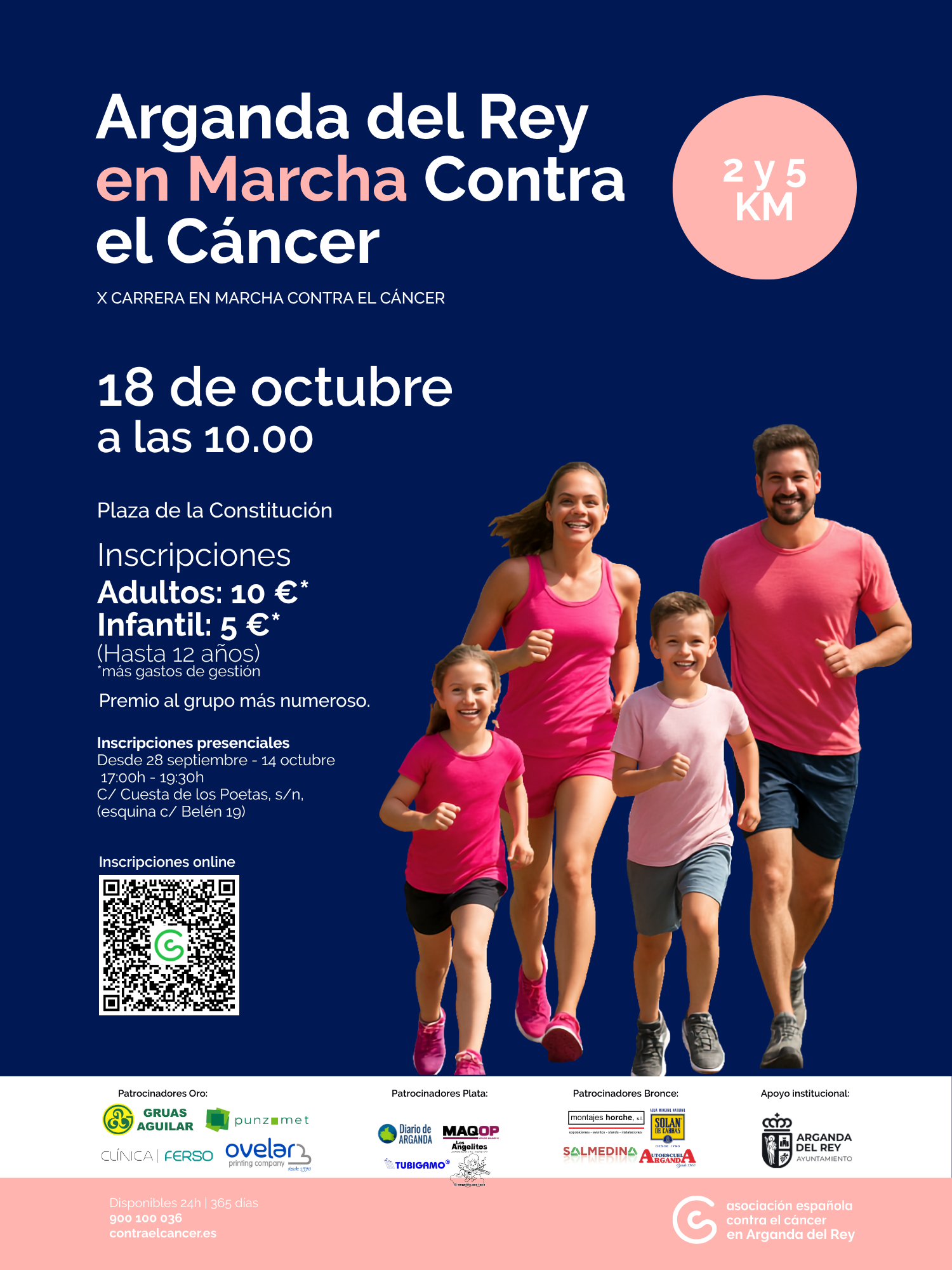 Carrera Arganda del Rey En Marcha Contra el Cáncer
