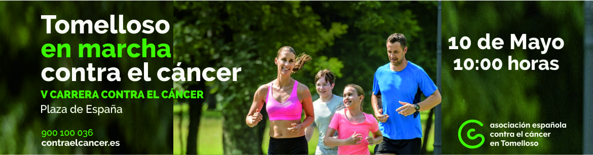 TOMELLOSO EN MARCHA CONTRA EL CANCER 2026